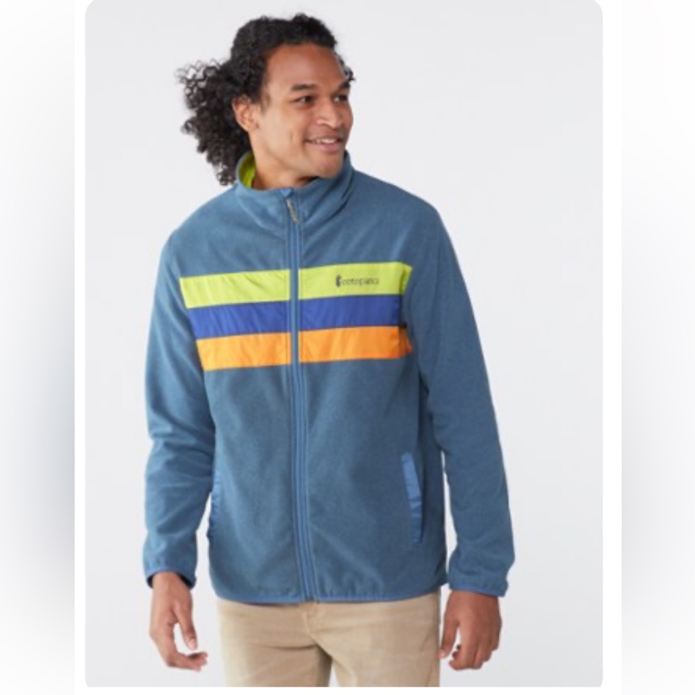Cotopaxi Men’s Teca Fleece Full-Zip Jacket Size Small